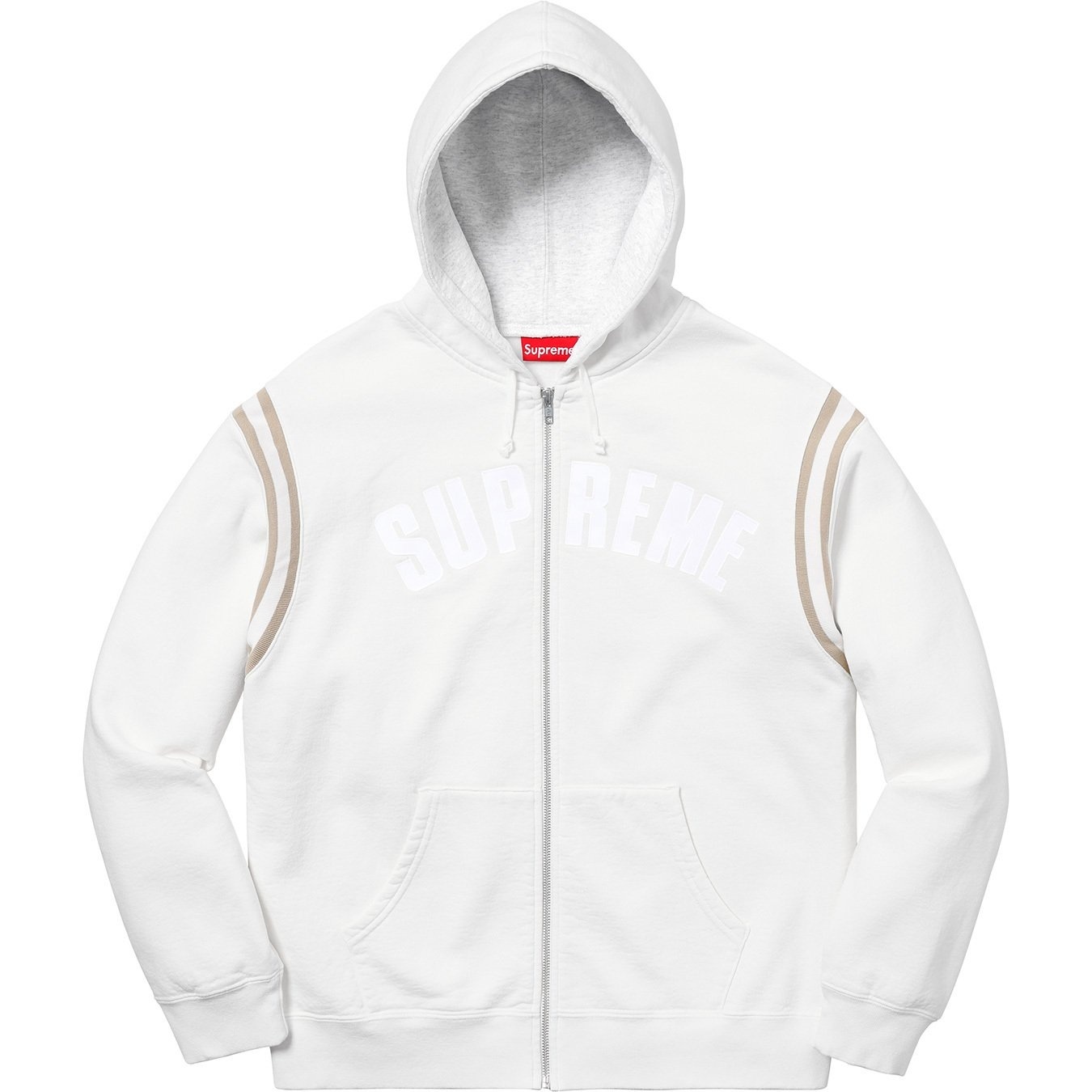 Jet Sleeve Zip Up Hooded Sweatshirt view 6